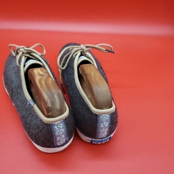 Keds Champion Classic Heather Gray Wool Women Size 10 - Picture 4 of 9